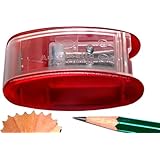 Kum AS2, Two Hole Automatic Long Point Pencil Sharpener, Mfg Part Number 1053021 ( extra lids not included )