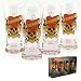 New Officially Licensed Don Ed Hardy Love Kills Slowly Flare Shot Glass Set