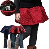 (ハニーブロッサム) HONEY BLOSSOM ベビー ＆ ガールズ 【 あったか 可愛い 裏起毛 スカッツ 】 厚手 ふんわり 秋冬 スカート 女の子 赤ちゃん おしゃれ ボトムス 1 - 7 歳