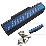 Acer Aspire 4220 4310 4310G 4315 4320 Laptop Battery Replacement for AS07A41 AS07A31 AS07A32  W/ USB2.0 Extend Cable As Free Gift