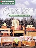 Books : Outdoor Wood Furnishings: 35 Easy Projects for Your Yard (Black & Decker Outdoor Home)
