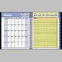 At-A-Glance(R) QuickNotes(R) Weekly/Monthly Planner, 4 7/8in. x 8in., Black, JanuaryDecember 2009
