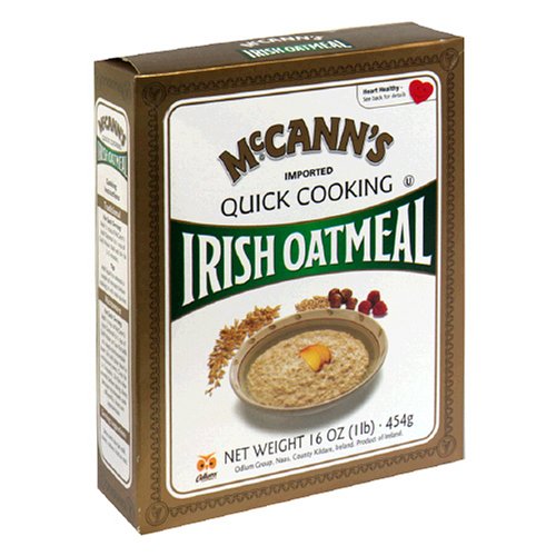 McCANN'S Irish Oatmeal, Quick Cooking, 16-Ounce Boxes (Pack of 6)