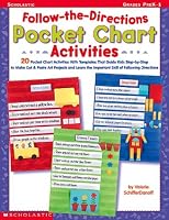 Follow-the-Directions Pocket Chart Activities, Grades PreK-1