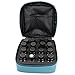 Soothing Terra 16 Bottle Essential Oil Carrying Case with Foam Insert - Holds 5ml, 10ml, 15ml and Roll Ons - Light Blue...