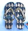 Havaianas Flip Flops Slippers * Pear -- Chocolate * 09 Collection !!