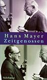 Produkt-Bild: Zeitgenossen: Erinnerung und Deutung
