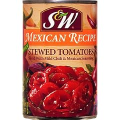 S&W Stewed Tomatoes Mexican Style, 4er Pack (4 x 411 g)