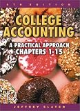 College Accounting: A Practical Approach Chapters 1-15 with Study Guide and Working Papers (8th Edition)