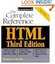 HTML: The Complete Reference