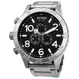 Nixon 51-30 Chrono - Men's ( Silver/Black )