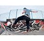 Skateboard Kickflip Mural