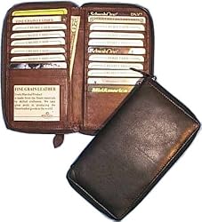 Zippered Long Credit Card Wallet