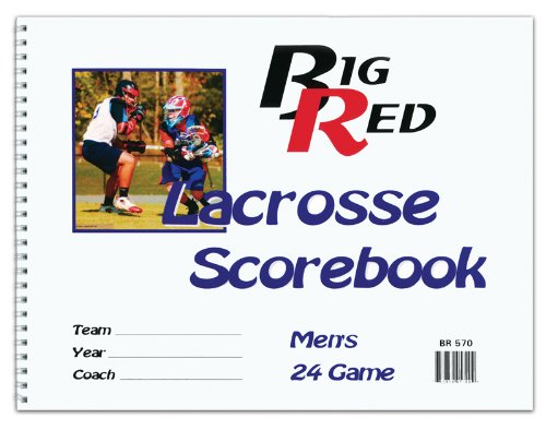 Mens Big Red Lacrosse Scorebook