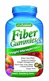 Vitafusion Fiber Gummies Weight Management, 90-Count Bottle