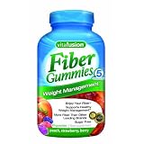 Vitafusion Fiber Gummies Weight Management, 90-Count Bottle