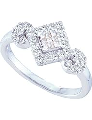 0.48CTW DIAMOND LADIES FASHION RING