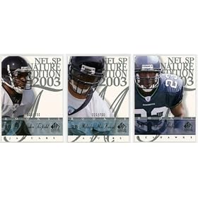 LaBrandon Toefield Jacksonville Jaguars 2003 SP Signature #114 Rookie Football Card