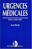 Urgences m�dicales, �dition 2002-2003