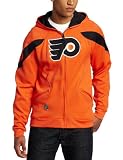 NHL Men's Philadelphia Flyers Center Ice Performance Hood (Orange, Large)