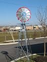 8 Ft Made in the USA Steel Decorative Garden Windmill