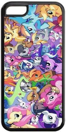 1pc Rubber Snap On Case Cover Skin For iphone 5c, My Little Pony iphone 5c Covers