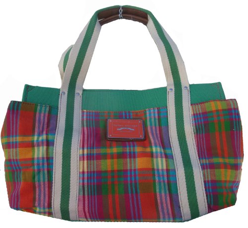 WOMENS TOMMY HILFIGER MEDIUM (GREEN PLAID)