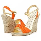 Qupid Gisha67 Espadrilles 7 Orange