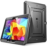Samsung Galaxy Tab 4 10.1 Case, SUPCASE [Heavy Duty] Case for Galaxy Tab 4 10.1 Tablet [Unicorn Beetle PRO Series] Full-body Rugged Hybrid Protective Cover with Built-in Screen Protector (Black/Black), Dual Layer Design + Impact Resistant Bumper