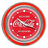 Coca Cola Neon Clock Neon Rings