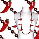 Hot Pepper Mardi Gras Bead