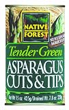 Native Forest Green Asparagus Cuts & Tips, 15-Ounce Cans (Pack of 6)