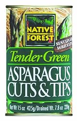 Native Forest Green Asparagus Cuts & Tips, 15-Ounce Cans (Pack of 6)