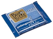 Endangered Species Bug Bites, Organic Milk Chocolate, 0.35-Ounce Packages (Pack of 64)
