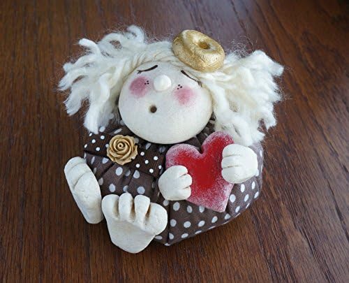 Angel figurine, angel doll, guardian angel, angel decor, girls room decor, baby room decor, baby gift, baby shower gift