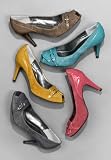 metrostyle Sueded & Patent Pumps