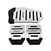 SZSS-CAR 3pcs Nonslip Car Pedal Pads Auto Sports Gas Fuel Petrol Clutch Brake Pad Cover Foot Pedals Rest Plate Kits For Honda,Toyota, VW, Mazada,Porsche, Lexus,Renault.