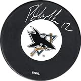 Patrick Marleau San Jose Sharks Autographed Hockey Puck
