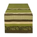 Global Home Pieced Table Runner - Green