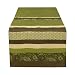 Global Home Pieced Table Runner - Green