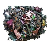 1000 Army Men Military Toys with Soldiers Planes Jets and Other Military Accessories! by 