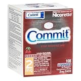 Commit Lozenges, 2mg, Cherry, 108-Count Package