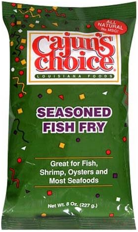 Cajun's Choice Fish Fry, Cajun Style, 8-Ounce (Pack of 8)