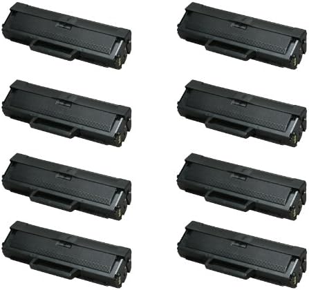 Shop At 247 ® Compatible Toner Cartridge Replacement for Samsung ML-1660, 1661,1665, 1670, 1675, 1860, 1861, SCX-3201, 3206 series (Black, 8-Pack)