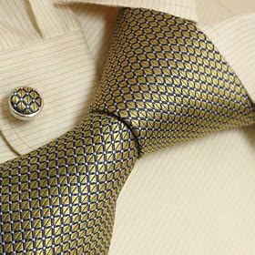 Goldenrod Pattern Mens Ties Lot Checkers Father