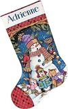 Dimensions Cute Carolers Stocking Cntd X-Stitch Kit