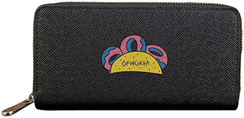 Mbog Odd Future Clutch Leather Long Wallet Card Holder Purse