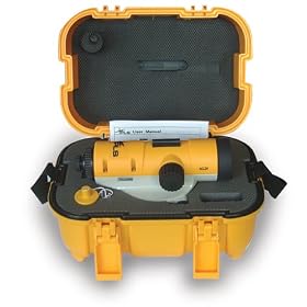 PLS Laser PLS-60425 PLS24X Automatic Optical Level, Yellow
