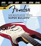 Fender 3250 R 10 - 46 Bullet End, Electric Guitar Stings - B000RW7U40