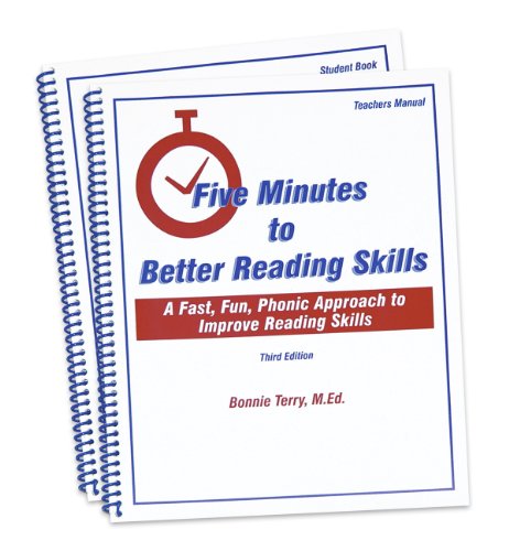 Five Minutes to Better Reading Skills 2-Book Set (Includes: Teacher's & Student's Books), by Bonnie Terry